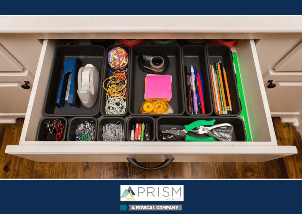 How To Organize The Dreaded Kitchen Junk Drawer: Tips And Tricks For A Clutter-Free Space - Prism Realty - Prism Real Estate - Austin Real Estate - Michele Eilers